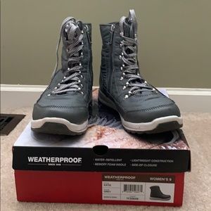 Weatherproof ankle boots